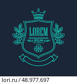 Retro  Monogram Logos. Vintage Vector Concepts. EPS 10. Стоковая иллюстрация, агентство Ingram Publishing / Фотобанк Лори