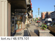 Urban landscape. Summer in Wabash, Indiana, United States (2014 год). Редакционное фото, фотограф Валерия Попова / Фотобанк Лори