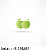 Apple Icon. Стоковая иллюстрация, агентство Ingram Publishing / Фотобанк Лори
