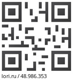 sample qr code ready to scan. Стоковая иллюстрация, агентство Ingram Publishing / Фотобанк Лори