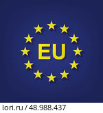 EU flag. Стоковая иллюстрация, агентство Ingram Publishing / Фотобанк Лори