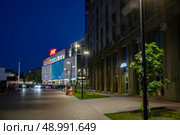 Малое шоссе. Город Рязань. Май 2025. Редакционное фото, фотограф Владимир Макеев / Фотобанк Лори
