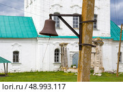 Храмовый комплекс в селе Погост, Рязанская область. Редакционное фото, фотограф Ирина Яровая / Фотобанк Лори