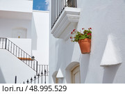 Mojacar Almeria white Mediterranean village in Spain. Стоковое фото, агентство Ingram Publishing / Фотобанк Лори