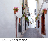 Mojacar Almeria white Mediterranean village in Spain. Стоковое фото, агентство Ingram Publishing / Фотобанк Лори