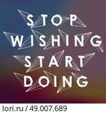 Quote Typographical polygonal poster. Modern Typography Background. Quote Typographical Background. Стоковая иллюстрация, агентство Ingram Publishing / Фотобанк Лори