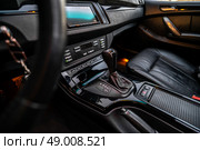 KRASNOYARSK, RUSSIA - May 23, 2025: Black BMW X5 E53. Редакционное фото, фотограф Плотников Дмитрий / Фотобанк Лори