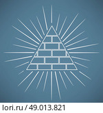 Pyramid. Стоковая иллюстрация, агентство Ingram Publishing / Фотобанк Лори