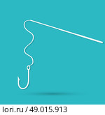 fishing hook icon. Стоковая иллюстрация, агентство Ingram Publishing / Фотобанк Лори