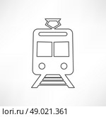 Train outline vector. Стоковая иллюстрация, агентство Ingram Publishing / Фотобанк Лори