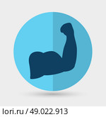 Biceps icon. Стоковая иллюстрация, агентство Ingram Publishing / Фотобанк Лори