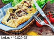 baked in the oven meat shawarma. Стоковое фото, агентство Ingram Publishing / Фотобанк Лори
