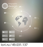 infographic with unfocused background and icons set for business design vector.. infographic with unfocused background and icons set for business design vector. Стоковая иллюстрация, агентство Ingram Publishing / Фотобанк Лори
