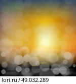 Blurry background with bokeh effect. Abstract vector illustration.. Blurry background with bokeh effect. Abstract vector illustration. Стоковая иллюстрация, агентство Ingram Publishing / Фотобанк Лори