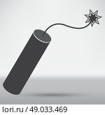 TNT dynamite bomb with burning fuse. Стоковая иллюстрация, агентство Ingram Publishing / Фотобанк Лори