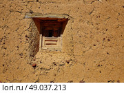 The way of saint James adobe mud walls at Palencia Spain. Стоковое фото, агентство Ingram Publishing / Фотобанк Лори