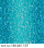 Vector blue mosaic background. Vector illustration  blue mosaic background. Square shape. Стоковая иллюстрация, агентство Ingram Publishing / Фотобанк Лори