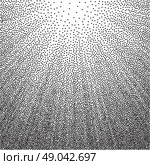 black and white halftone background . Vector  black and white halftone background. Stipple effect . Sun burst. Стоковая иллюстрация, агентство Ingram Publishing / Фотобанк Лори