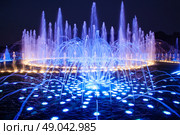 Светомузыкальный фонтан в Царицыно (2022 год). Редакционное фото, фотограф Соловьёв Максим Сергеевич / Фотобанк Лори