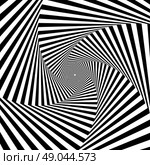 Psychedelic Hypnotic spiral. Стоковая иллюстрация, иллюстратор Максим Гребешков / Фотобанк Лори
