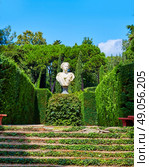 Santa Clotilde gardens in Lloret de Mar at Costa Brava of Catalonia Girona Spain. Стоковое фото, агентство Ingram Publishing / Фотобанк Лори