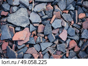 Rocks and rubble on the ground outside. Стоковое фото, агентство Ingram Publishing / Фотобанк Лори