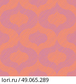 Seamless ogee pattern vector background tile. Стоковая иллюстрация, агентство Ingram Publishing / Фотобанк Лори