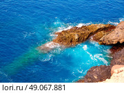 Ajuy beach Fuerteventura at Canary Islands of Spain. Стоковое фото, агентство Ingram Publishing / Фотобанк Лори