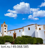 Betancuria Santa Maria church Fuerteventura at Canary Islands matriz cathedral. Стоковое фото, агентство Ingram Publishing / Фотобанк Лори