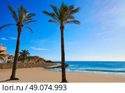 Cullera Platja del Far beach Playa del Faro in Valencia Spain. Стоковое фото, агентство Ingram Publishing / Фотобанк Лори