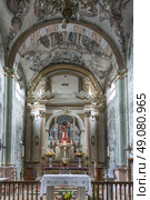 Interiors of the church, Sanctuary of Atotonilco, San Miguel de Allende, Guanajuato, Mexico. Стоковое фото, агентство Ingram Publishing / Фотобанк Лори