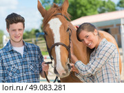 horse lover. Стоковое фото, агентство Ingram Publishing / Фотобанк Лори
