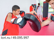 sparring session. Стоковое фото, агентство Ingram Publishing / Фотобанк Лори