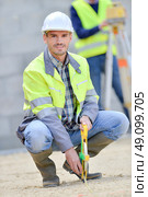 Site surveyor. Стоковое фото, агентство Ingram Publishing / Фотобанк Лори