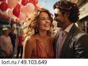 Synchronicity: A Harmonious Encounter of Two Souls. Стоковое AI-изображение, AI-художник Данила Большаков / Фотобанк Лори
