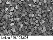black styrofoam pellets. Стоковое фото, агентство Ingram Publishing / Фотобанк Лори