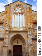 Zamora San Juan church in Plaza Mayor at spain. Стоковое фото, агентство Ingram Publishing / Фотобанк Лори