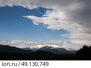 Canigou Covered In Snow. Стоковое фото, агентство Ingram Publishing / Фотобанк Лори