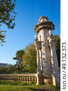 Alameda Albereda column in Valencia of Spain. Стоковое фото, агентство Ingram Publishing / Фотобанк Лори