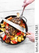 Mutton cooked. Стоковое фото, агентство Ingram Publishing / Фотобанк Лори