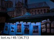 Saint Michel postcards in Notre Dame Paris photomount card images of my own copyright. Стоковое фото, агентство Ingram Publishing / Фотобанк Лори