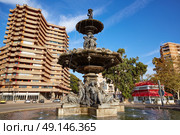 Alameda fountain in albereda at Valencia of Spain. Стоковое фото, агентство Ingram Publishing / Фотобанк Лори