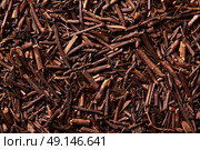 kukicha tea macro detail texture background. Стоковое фото, агентство Ingram Publishing / Фотобанк Лори