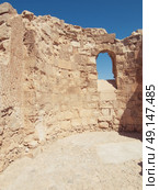  fortress Masada, Israel. Стоковое фото, агентство Ingram Publishing / Фотобанк Лори