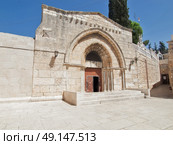 The Tomb of Mary. This is regarded to be the burial place of Mary, Mother of Jesus. Jerusalem, Israel. Стоковое фото, агентство Ingram Publishing / Фотобанк Лори