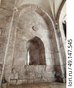 Jaffa gate in a wall of old city Jerusalem. inside view. Стоковое фото, агентство Ingram Publishing / Фотобанк Лори