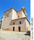 Alhambra palace in Granada, Spain sunny day. Стоковое фото, агентство Ingram Publishing / Фотобанк Лори
