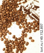 Heap of coffee background. Стоковое фото, агентство Ingram Publishing / Фотобанк Лори