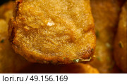 Tapas Adobo fried fish andalusian tapa from spain. Стоковое фото, агентство Ingram Publishing / Фотобанк Лори
