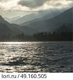 Scenic view of sea near mountains, Yelapa, Jalisco, Mexico. Стоковое фото, агентство Ingram Publishing / Фотобанк Лори